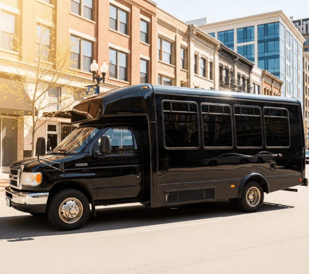 Small Party Bus - 14 Passenger exterior